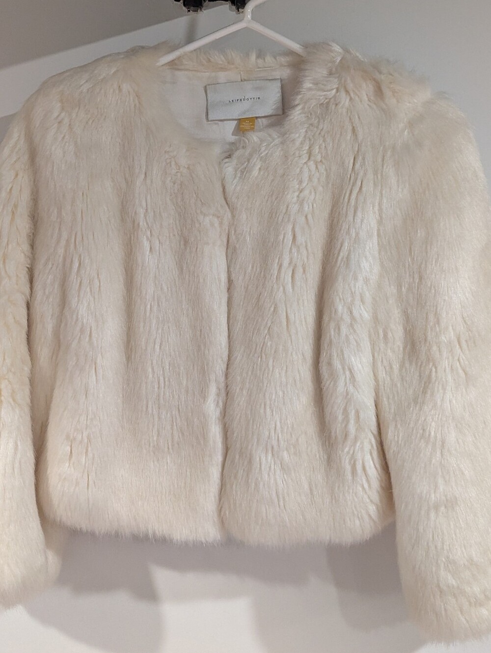 Anthropologie Leifsdottir Fur Jacket M